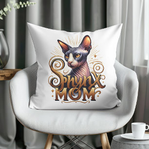 Sphynx Cat Mama Wall Clock Muttertag Große Wanduhr