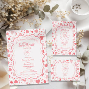 Serviette En Papier Baby shower de la Saint Valentin