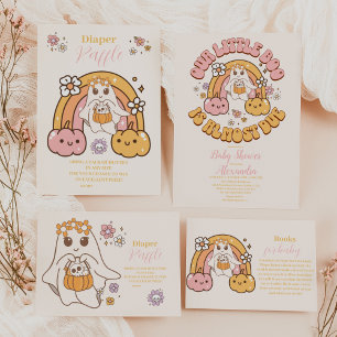 Serviette En Papier Retro Super Halloween Little Boo Baby shower