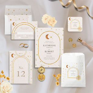 Vintage Himmelsstars Tischnummer Acrylschild