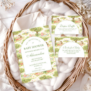 Süße Pastell-Farm-Hof-Feier Baby Shower Einladung