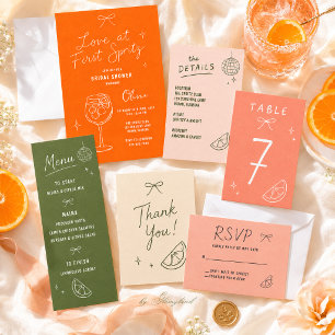 Invitation Dernière Spritz en tant que Mademoiselle Bachelore
