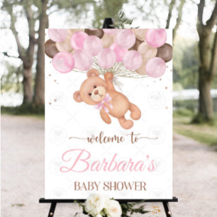 Teddy Bear Baby Shower Wir können kaum warten
