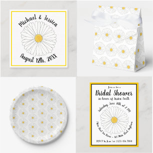 Daisy Blume Bridal Baby Dusche Blumengarten Einladung