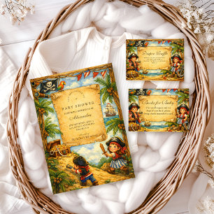 Carte D'accompagnement Tirage au sort de couche pour l'aventure pirate de