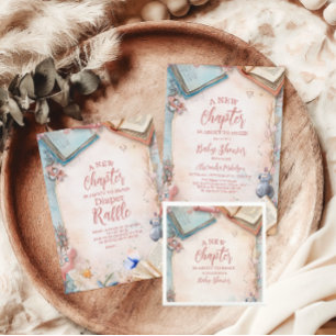 Boho Storybook Baby Shower Serviette