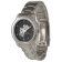 Übergroße silberne Unisex Armbanduhr