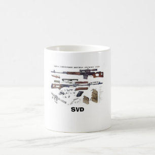 SVD Gewehr-Tasse Kaffeetasse