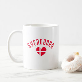 SVENDBORG Dänemark Herz Kaffeetasse