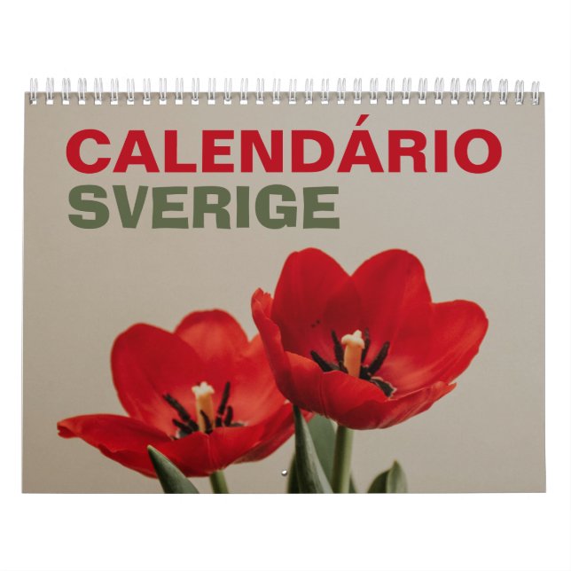 Svensk Kalender med Helligdag | Schweden 2026 (Titelbild)