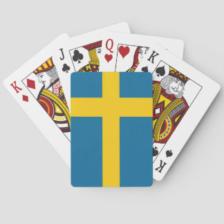 Svenska flaggan spielkarten