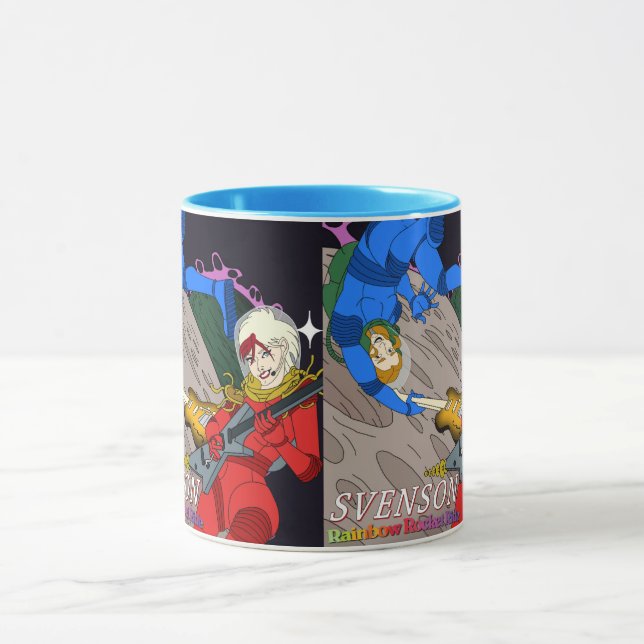 Svenson - Rainbow Rocket Ride  Tasse (Zentrum)
