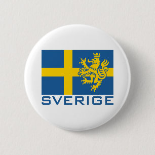 Sverige Flag Button