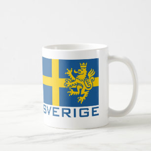 Sverige Flag Kaffeetasse