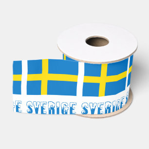Sverige Schwedische Flagge Ripsband