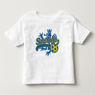 Sverige Soccer Kleinkind T-shirt