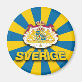 Sverige-Wappen Magnet