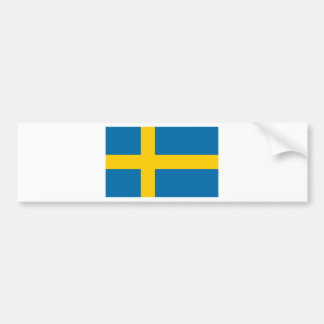 Sveriges Flagga - Flagge Schwedens - Schwedische F Autoaufkleber