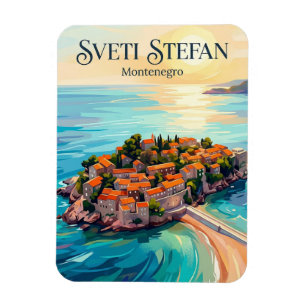 Sveti Stefan Montenegro Magnet
