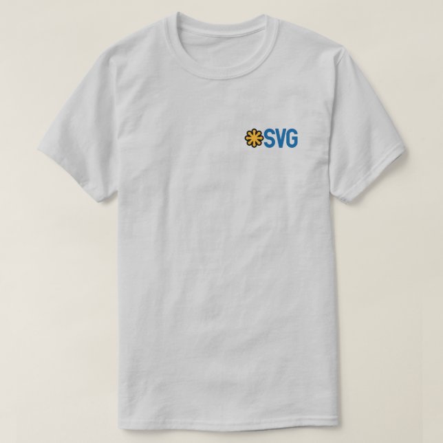 SVG-Logo T-Shirt (Design vorne)