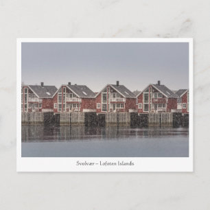 Svolvaer Lofoten Inseln Norwegen Postkarte