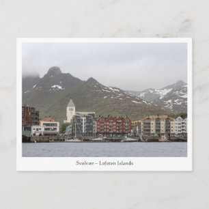 Svolvaer Lofoten Inseln Postkarte