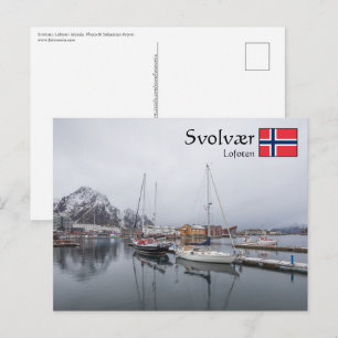Svolvaer Lofoten Inseln Postkarte