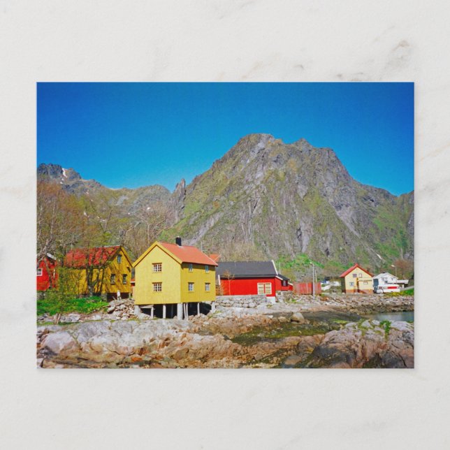 Svolvaer, Norwegen Postkarte (Vorderseite)