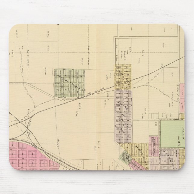 SW Omaha, Nebraska Mousepad (Vorne)