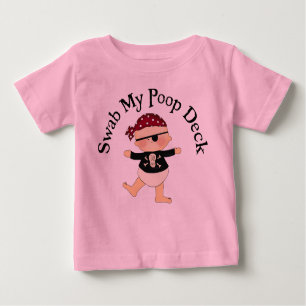 Swab mein Kack Deck Baby T-shirt