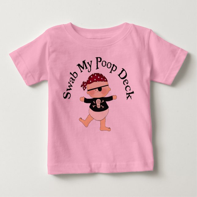 Swab mein Kack Deck Baby T-shirt (Vorderseite)