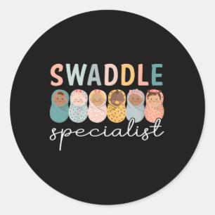 Swaddle Specialist Nicu Mutter Ba Runder Aufkleber