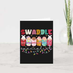Swaddle Specialist Nicu Mutter Elf Xmas Match Karte