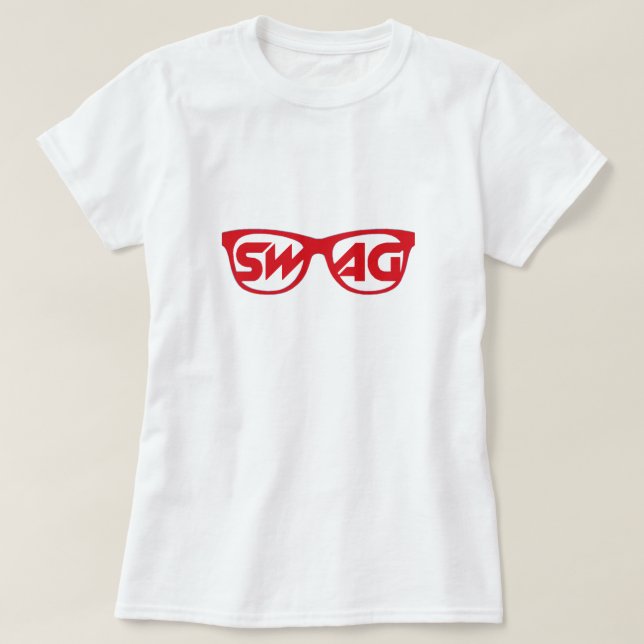 Swag Glasses T - Shirt (Design vorne)