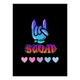Swag Good Vibes Typografy Poster