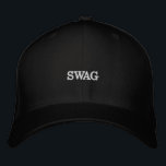 Swag Hat Cap Bestickte Baseballkappe<br><div class="desc">Material: 98 % Acryl; 2% SpandexCare Instruktionen: In der Waschmaschine kalt waschen. Chlourin-Bleichmittel,  falls erforderlich. Im Trockner bei mittlerer Temperatur trocknen. Bügeln Sie nicht Dekorationen/Anpassungen.</div>