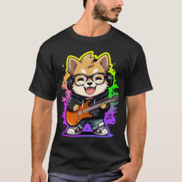 Swag Musical Shiba Inu T-Shirt