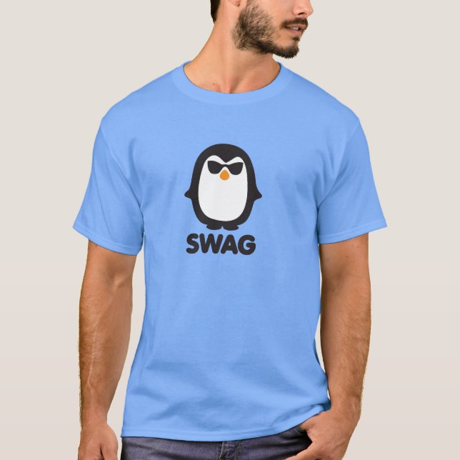 SWAG Pinguin T-Shirt (Vorderseite)