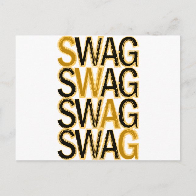 Swag Postkarte (Vorderseite)