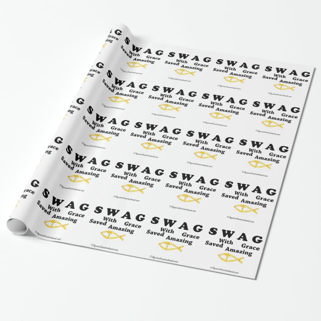 SWAG Rettete mit Phantastischer Grace Geschenkpapier (Ungerollt)