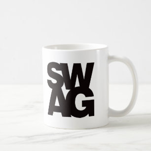 Swag - Schwarzes Kaffeetasse