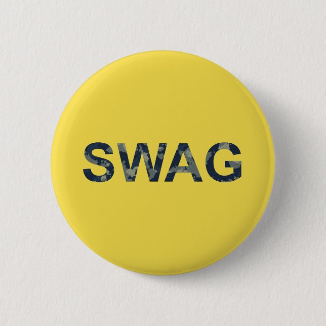 Swag Standard, Army-gelber Round-Button Button (Vorderseite)