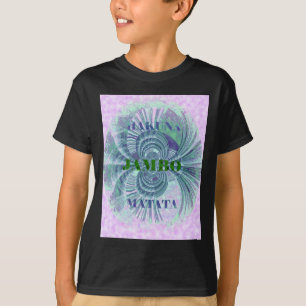 Swaga Jambo Hakuna Matata Kenya Giraffe Safari Wo T-Shirt