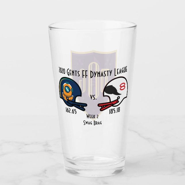SwagBrag2 Nemo / Hateful Pint Glass Glas (Vorderseite)
