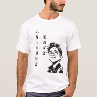 Swagger in Style: Attitude Boys T-Shirt Collection