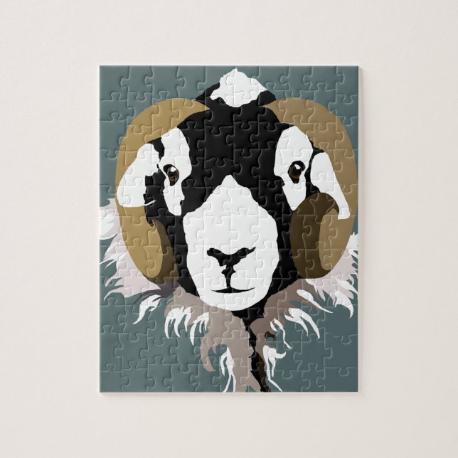 Swaledale-Schaf (Vertikal)