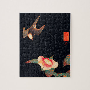 Swallow und Camellia (1900) von Ito Jakuchu