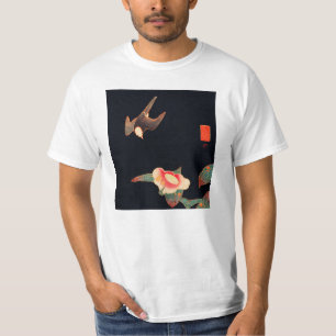 Swallow und Camellia (1900) von Ito Jakuchu T-Shirt