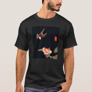 Swallow und Camellia (1900) von Ito Jakuchu T-Shirt