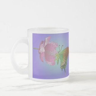 Swallowtail sur Magnolia 10 z tasse en verre